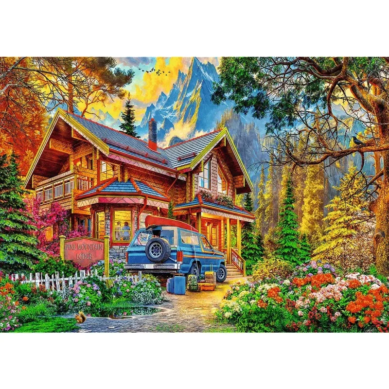 Excursie la munte, 2×500 elemente (37534) 3