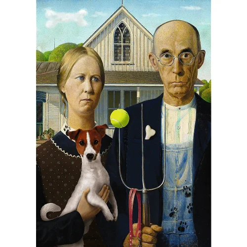 American Gothic: Dog Edition, 500 шт. (37526)