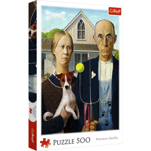 American Gothic: Dog Edition, 500 шт. (37526)