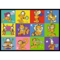 Lui Garfield nu-i plac zilele de luni, 4×250 elemente (13344) 2