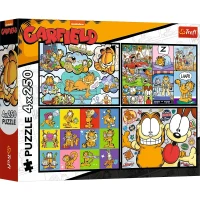 Lui Garfield nu-i plac zilele de luni, 4×250 elemente (13344)