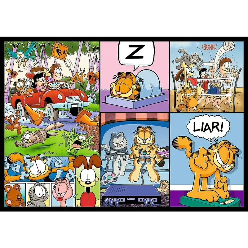 Lui Garfield nu-i plac zilele de luni, 4×250 elemente (13344) 5