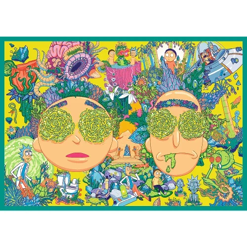 Искажённый мир Рика и Морти 4×250 шт. (13338)