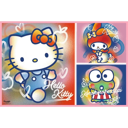 Hello Kitty и друзья, 2×200 шт. (13336)