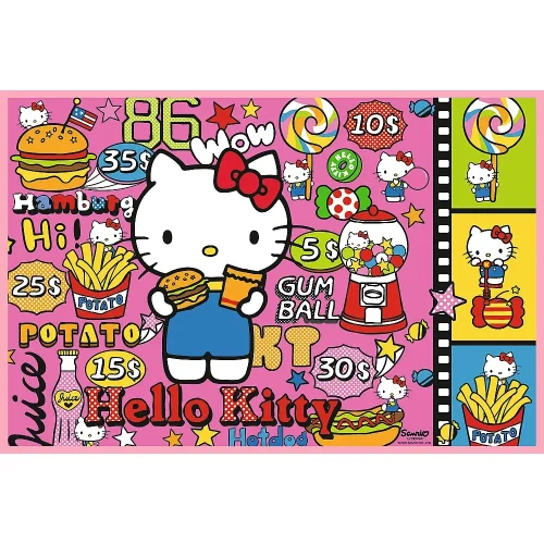 Hello Kitty и друзья, 2×200 шт. (13336)