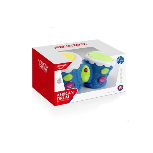 Set tobe muzicale cu lumini și sunete, albastru, Huanger HE0505 (78652)