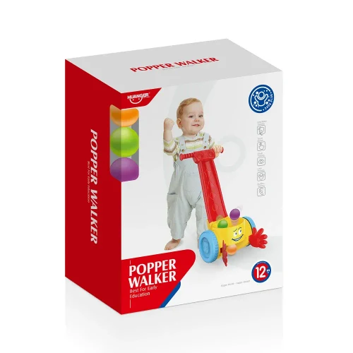 Huanger HE0818 Ходунки с разноцветными шариками для детей (78591)