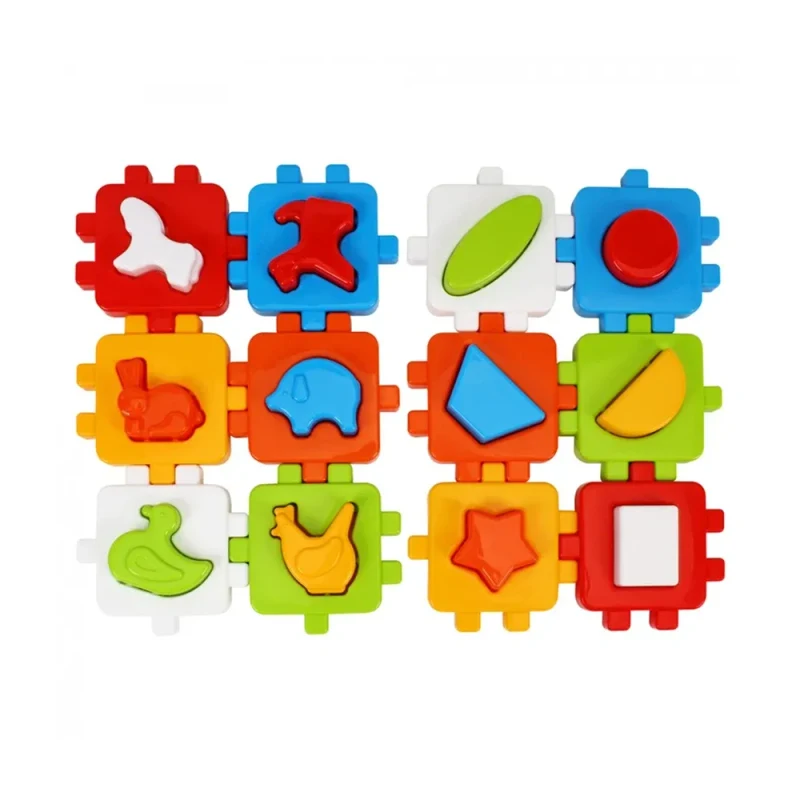 Set cuburi educative „Smart Kid”, 2 piese ,Technok (1950) 2