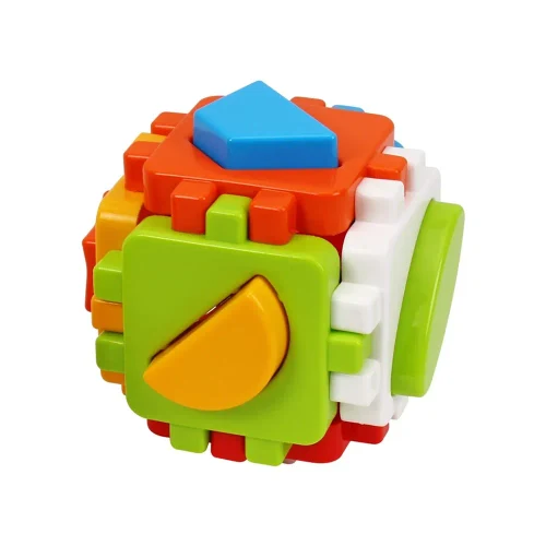 Развивающий кубик "Smart Kid mini" с геометрическими фигурами, Технок (1882 г.)