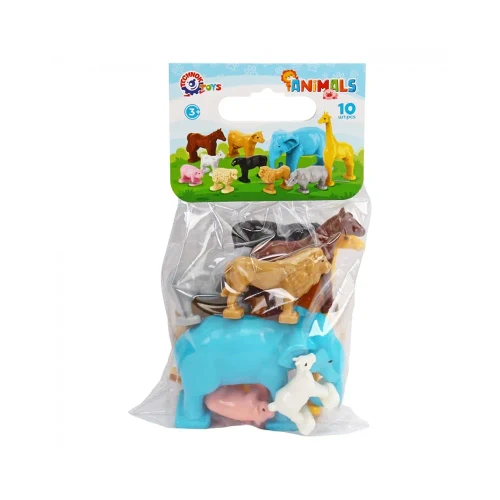 Set animale, 10 bucăți ,Technok (1102)
