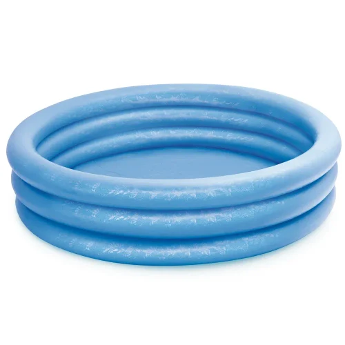 Надувной детский бассейн Crystal Blue, 168х38 см, 581 л, 2+ года, Intex (58446)