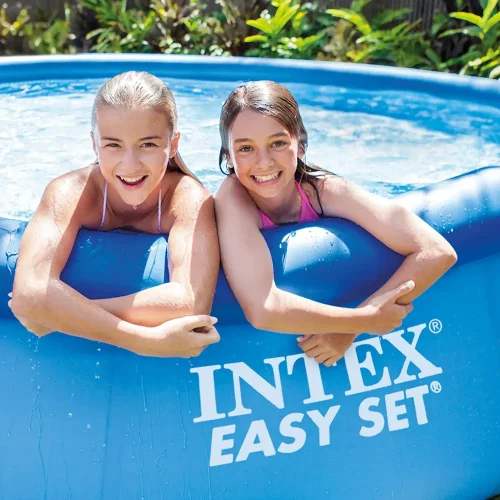 Piscină gonflabilă Easy Set 305×61 cm, 3077 L, cu pompă de filtrare 1250 l/h, Intex (28118)