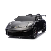 Mașină electrică Porsche 911 negru vopsit (P911/3 negru)