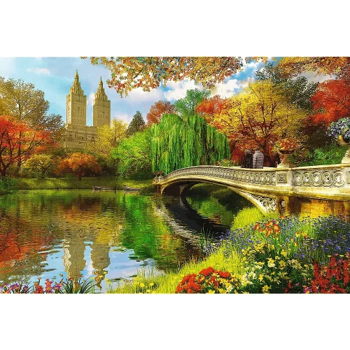 Central Park, Manhattan, New York, 500+1 elemente din lemn (20216)