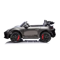 Mașină electrică Porsche 911 gri vopsit (P911/1 gri) 4