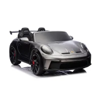 Mașină electrică Porsche 911 gri vopsit (P911/1 gri) 3