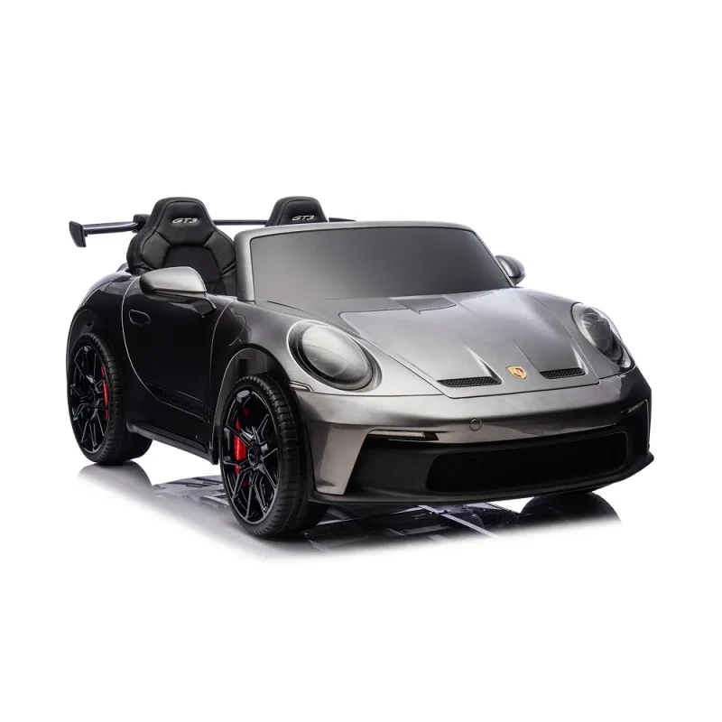 Mașină electrică Porsche 911 gri vopsit (P911/1 gri) 3