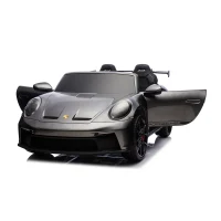 Mașină electrică Porsche 911 gri vopsit (P911/1 gri) 2