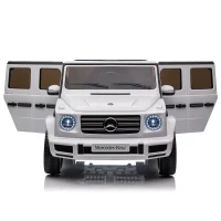 Mașină electrică pentru copii Mercedes Benz G-Class (MX627 / 2 alb) 2