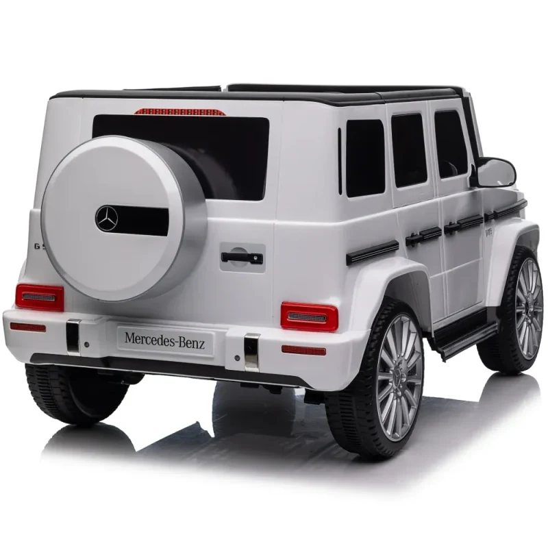 Mașină electrică pentru copii Mercedes Benz G-Class (MX627 / 2 alb) 7