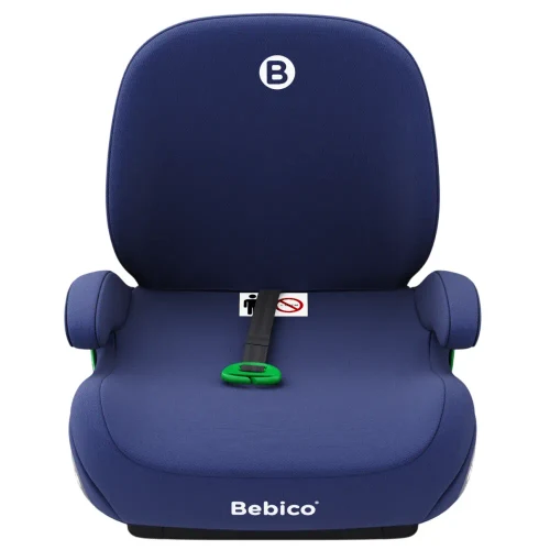 Детское кресло-бустер со спинкой 125-150 см, Bebico (T005F Pro синий)