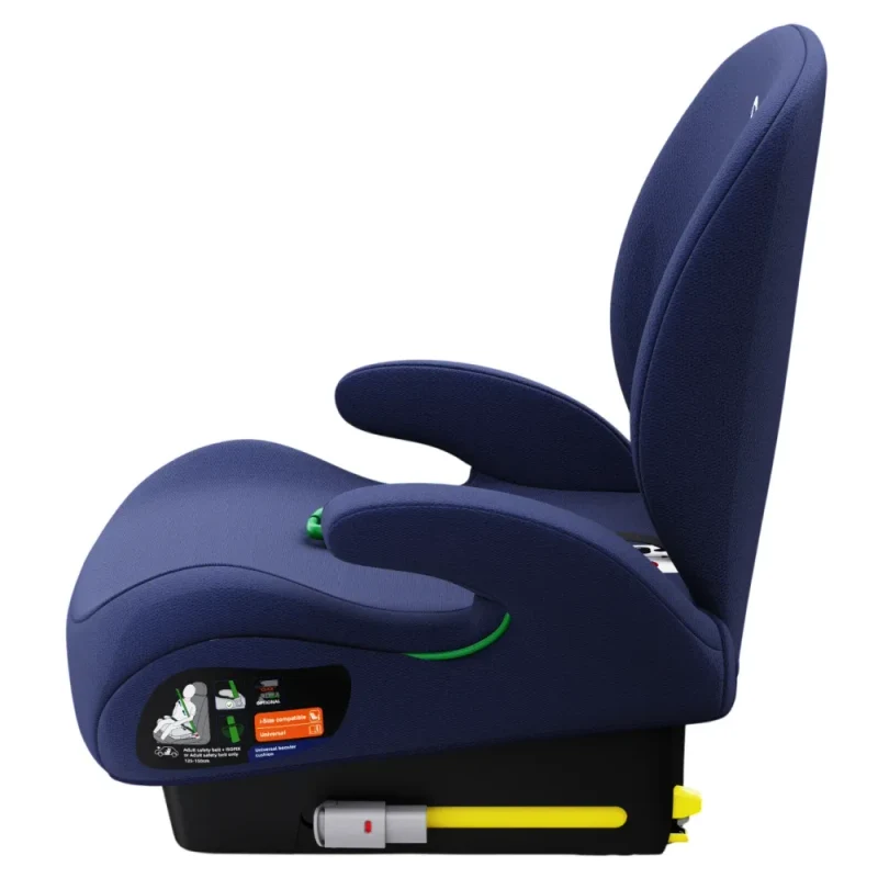 Înălțător auto pentru copii cu spătar 125–150 cm, Bebico (T005F Pro albastru) 3