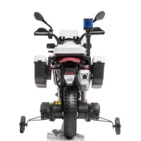 Motocicletă electrică pentru copii de poliție BMW F850 GS (JT5002B / 1 alb) 4