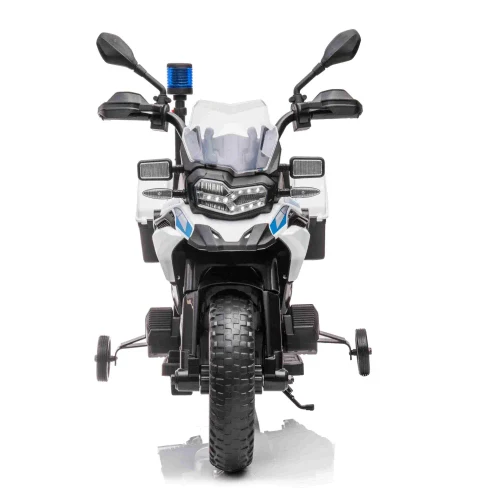 Детский электрический полицейский мотоцикл BMW F850 GS (JT5002B / 1 белый)