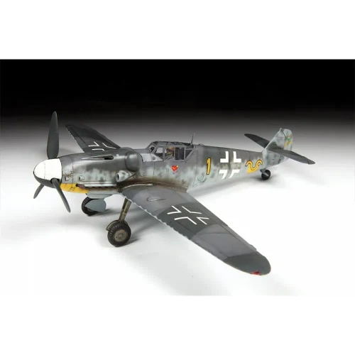 Немецкий самолет Мессершмитт BF-109 G6 (палки) (4816)