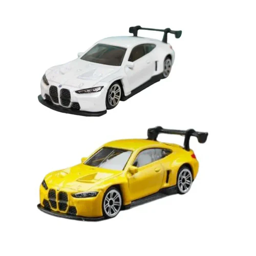 Металлический автомобиль BMW M4 GT3 масштаба 1:64, 2 цвета, MSZ (28175)