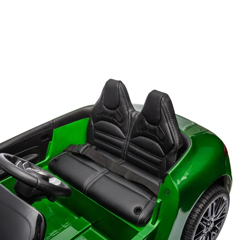 Mașină electrică Mercedes-Benz SL63 verde vopsit (69939) 8