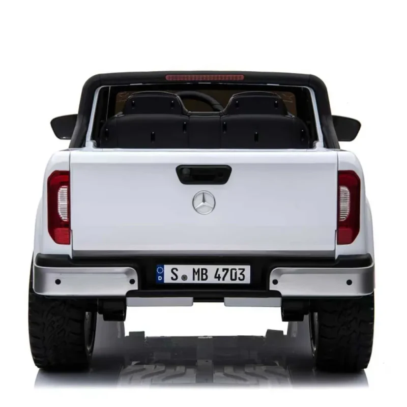 Mașină electrică pentru copii Mercedes Benz X-Class (MX606 / 3 alba) 4
