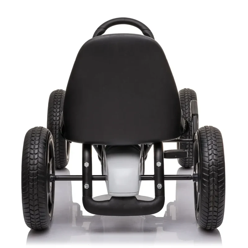 Kart cu pedale pentru copii Mercedes Benz (MX610 / 4 alba) 4