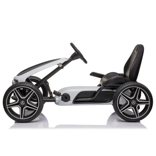 Картинг с педалями детский Mercedes Benz (MX610/4 белый)