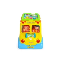 Jucărie educativă Autobuz școlar cu sunete si lumini, Hola 796 (79664) 3