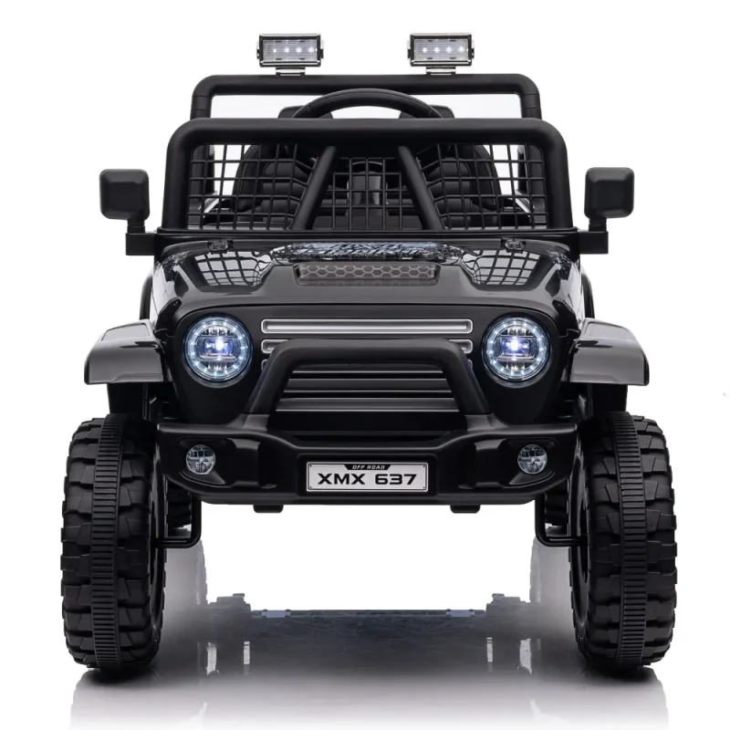 Mașină electrică pentru copii off-road (MX637 / 1 neagra) 2