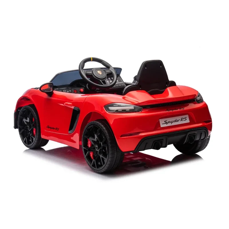 Электромобиль Porsche 718 Spyder (P718/1 красный) 6