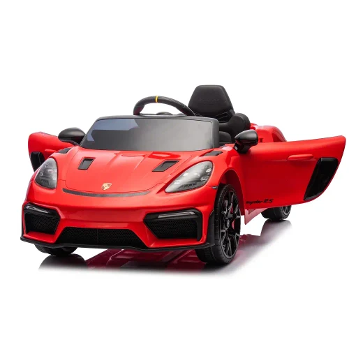 Электромобиль Porsche 718 Spyder (P718/1 красный)