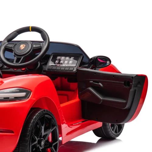 Электромобиль Porsche 718 Spyder (P718/1 красный)