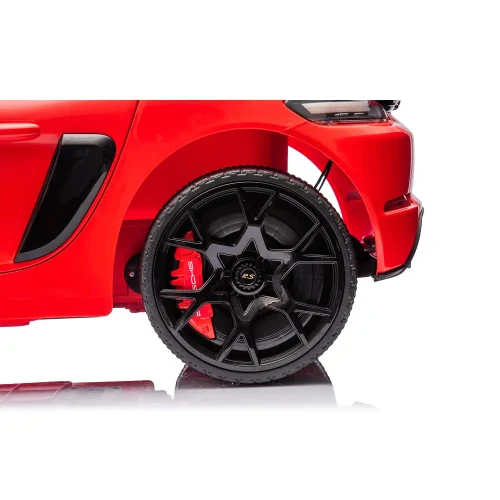 Электромобиль Porsche 718 Spyder (P718/1 красный)
