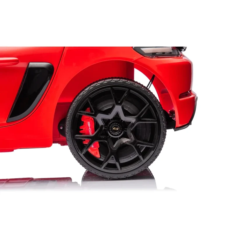 Электромобиль Porsche 718 Spyder (P718/1 красный) 9