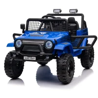 Mașină electrică pentru copii off-road (MX637 / 3 albastra) 6