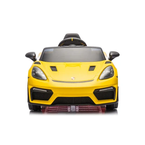 Электромобиль Porsche 718 Spyder (P718/4 Желтый)