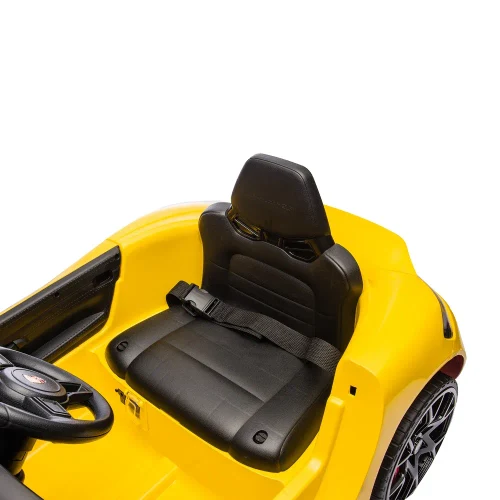 Электромобиль Porsche 718 Spyder (P718/4 Желтый)