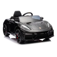 Mașină electrică Porsche 718 Spyder (P718 /2 neagra) 4