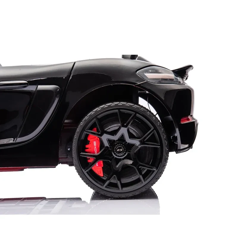 Mașină electrică Porsche 718 Spyder (P718 /2 neagra) 8