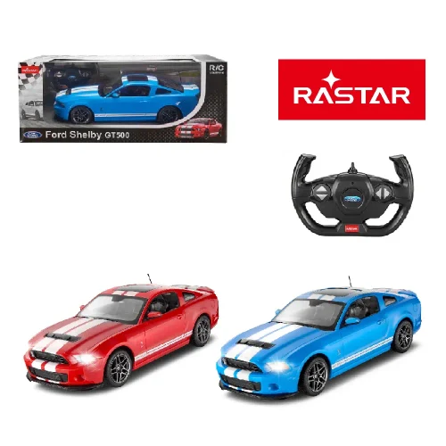 Радиоуправляемая машинка Ford Shelby GT500, масштаб 1:14, 2 цвета, Rastar (49400)