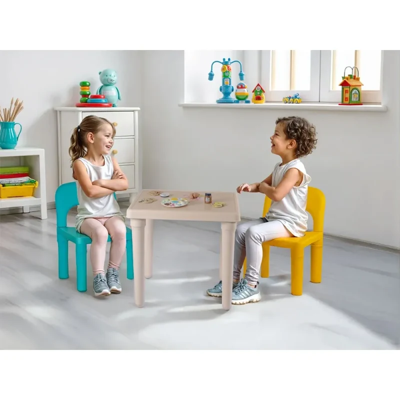 Set masă cu două scaune pentru copii, Dolu (2678) 5