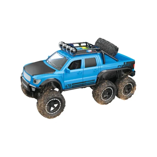 Mașină off-road cu inerție, lumini și sunete – 1:16 – WY470B ,Wenyi (24706)