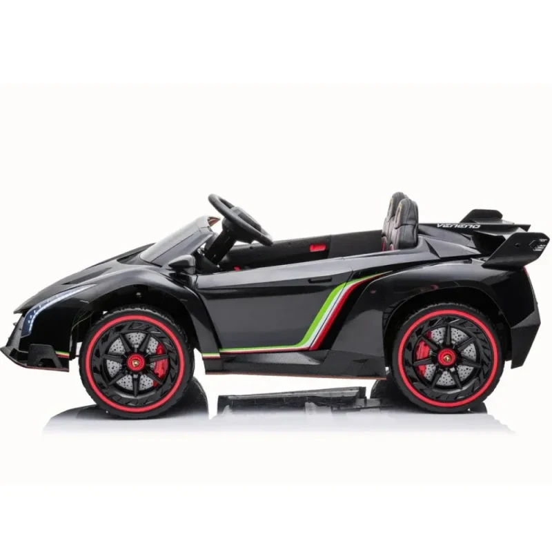 Mașină electrică pentru copii Lamborghini Veneno (MX615 / 2 negru) 3